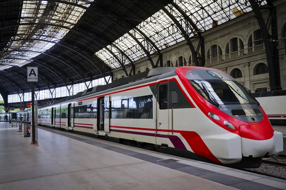 tren barcelona estacion