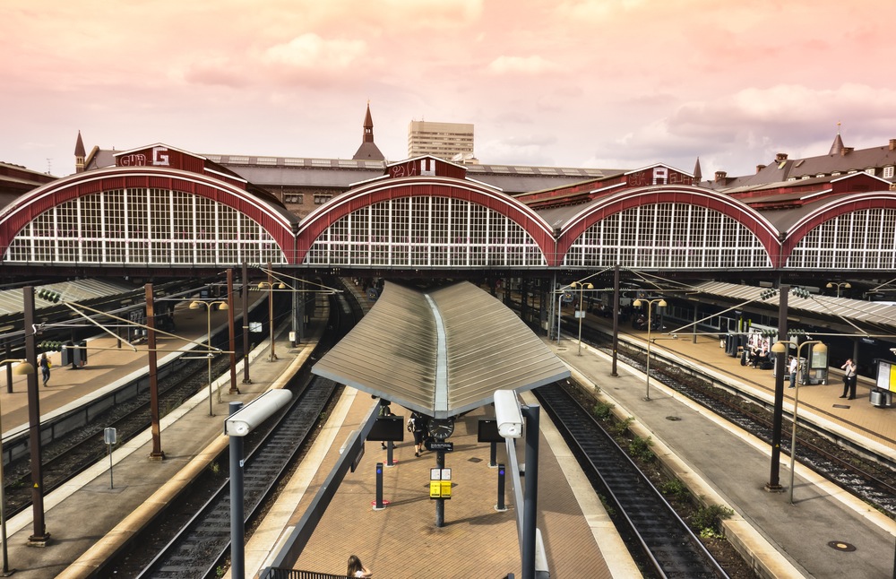 tren estacion copenhague