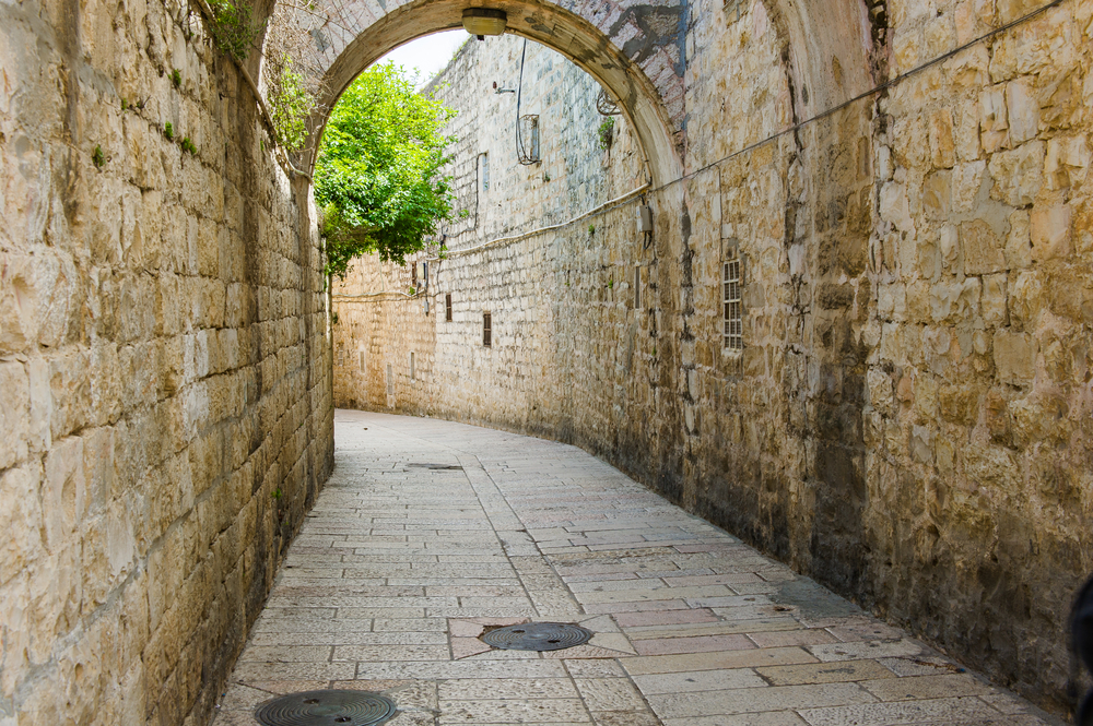 Vía Dolorosa, en Jerusalén
