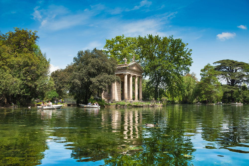 Villa Borghese en Roma