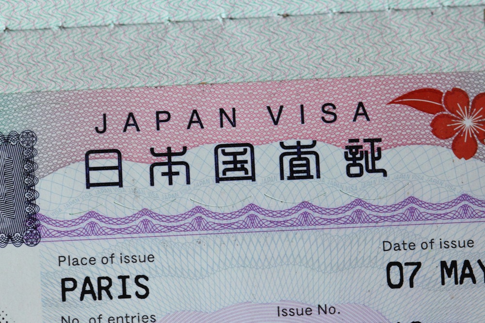 visa japon