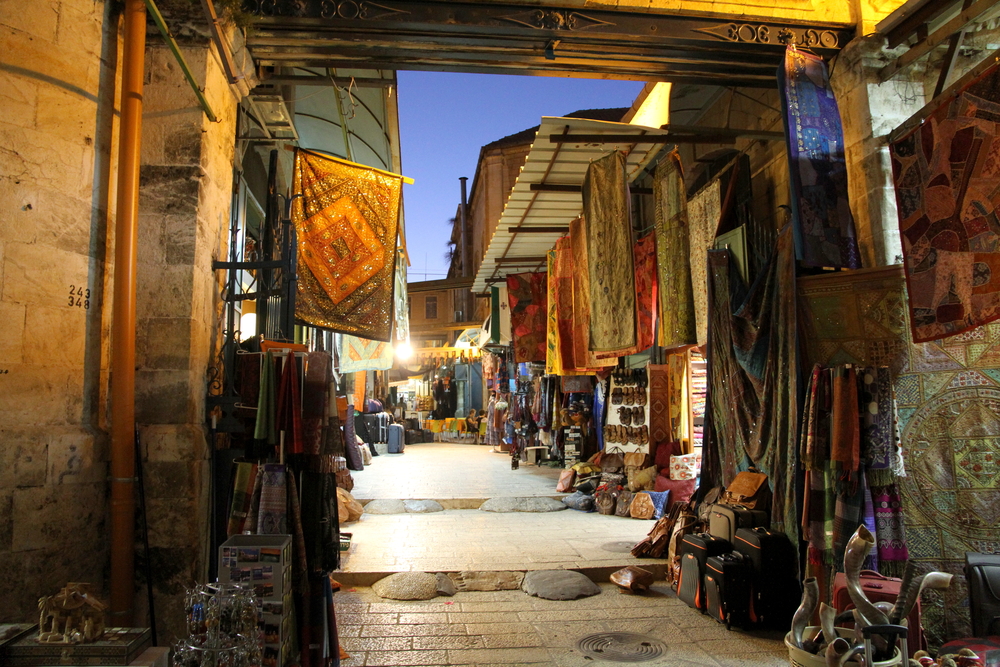 Barrio musulmán, en Jerusalén 